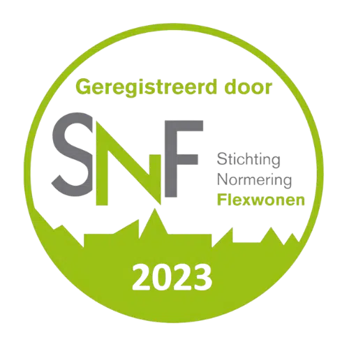 Stichting Normering Flexwonen logo voor Europlus
