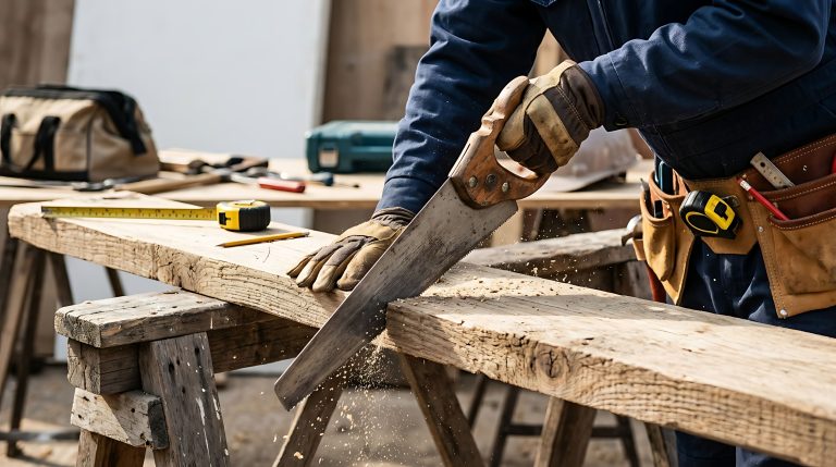 Werken met hout